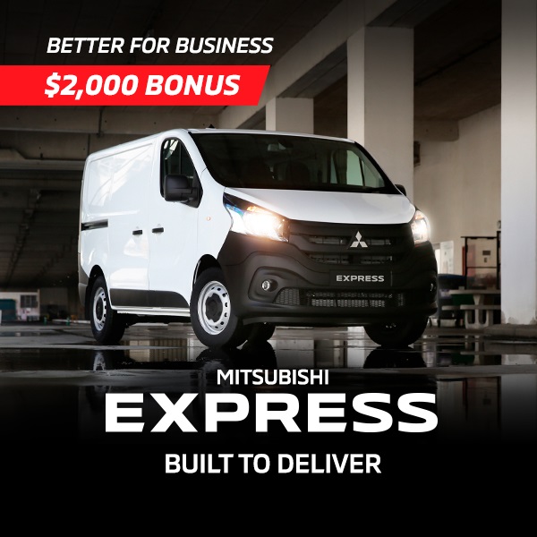 Mitsubishi Express    Built to Deliver