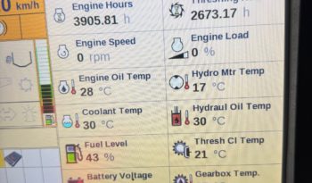 NEW HOLLAND CR9070 & CASE IH 3152 40′ DRAPER full