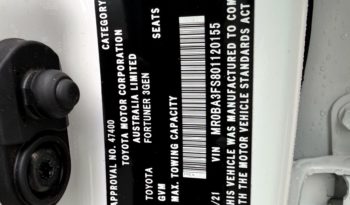 TOYOTA FORTUNER CRUSADE 2.8L 6SPD AUTO 7 SEAT WAGON full